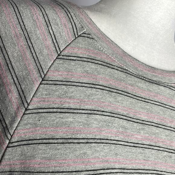 NWT lush cropped striped sweatshirt - Picture 5 of 8